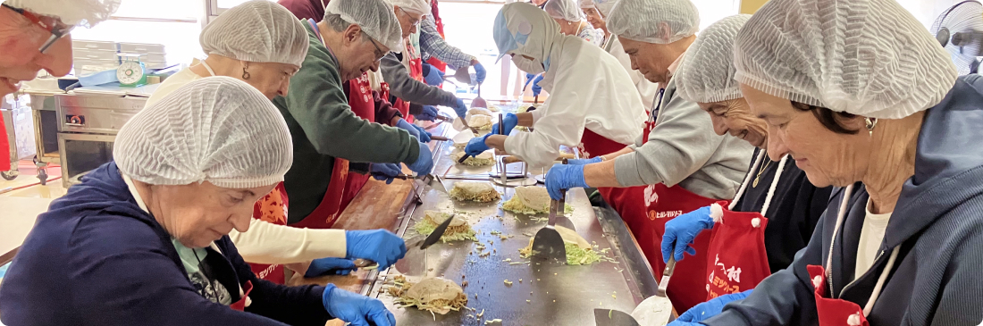 お好み焼体験教室